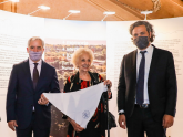 Pañuelo de Abuelas en la ONU_Villegas, Carlotto y Cafiero
