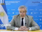 Canciller Felipe Solá