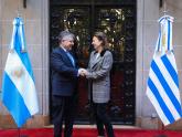 Foreign Minister Mondino met with her Uruguayan counterpart, Omar Paganini