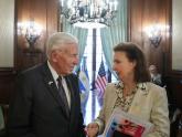 Foreign Minister Mondino received a delegation of US legislators