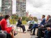 Mondino Foreign Minister with the Minister of Foreign Affairs of Canada, Mélanie Joly