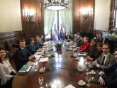 ARGENTINA - AUSTRALIA: REUNIÓN EN EL PALACIO SAN MARTÍN  