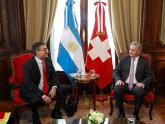 El Canciller Quirno recibió en el Palacio San Martín al nuevo Embajador designado de la Confederación Suiza ante la Argentina