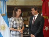 Mondino se reunió con el Embajador de la República de Türkiye, Süleyman Ömür Budak