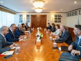 Mondino y el Canciller de Qatar
