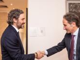 Cafiero en Cancillería con Equinor