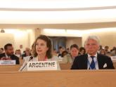 Foreign Minister Diana Mondino arrived in Geneva and addressed the UN Human Rights Council on the situation in Venezuela