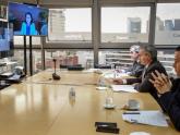 Videoconferencia de Felipe Solá