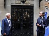 Josep Borrell y Santiago Cafiero