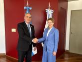 Visita del Director General para América Latina y el Caribe de la Cancillería de Israel 