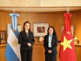 Mondino received the Ambassador of Vietnam, Minh Nguyet NGO