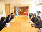Mondino received the Ambassador of Vietnam, Minh Nguyet NGO