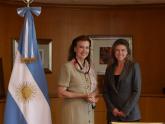 Mondino con CEO Summint Nanotech Amanda Hall