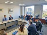 Audiencia de trabajo con los directivos del BID