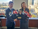 La Canciller con el Jefe de la Oficina Regional Asia del BID
