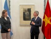 Mondino con Tomás Zymnis, de la empresa frigorífica argentina Azul Natural Beef-DEVESA