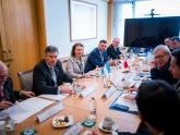 Diana Mondino y Alberto van Klaveren, cancilleres de Argentina y Chile