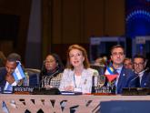 Mondino participó de la sesiones plenarias de la Asamblea General de la OEA