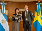 Mondino recibió al Embajador de Suecia Torsten Ericsson I 02-10-24