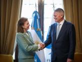 La Canciller Diana Mondino recibió al Secretario General de la OCDE, Mathias Cormann 