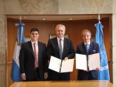 El Canciller Quirno y Rafael Grossi renovaron dos acuerdos sobre el uso pacífico de la energía nuclear