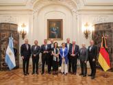 La Canciller Diana Mondino recibió a miembros del Parlamento alemán y una Secretaria de Estado