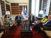 La Canciller Diana Mondino recibió al Secretario General de la OCDE, Mathias Cormann 