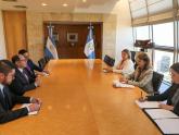 Mondino se reunió con el Embajador de Guatemala, Héctor Iván Espinoza Farfán