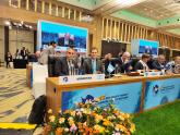 Delegación Argentina en el Plenario de la 46ª RCTA. De izquierda a derecha: Mtro. Fausto López Crozet y Sec. Javier De Cicco.