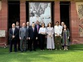 Visita de la Canciller Mondino al Gandhi’a Smirti (museo de Gandhi)