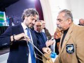 Cafiero con Veteranos de Malvinas en Ituzaingó