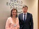 Foro de Davos: La Canciller Mondino participó de reuniones con empresas líderes y tuvo bilaterales 