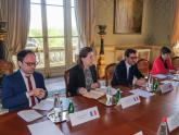 Reunión con el Ministro de Relaciones Exteriores de Francia, Stéphane Séjourné