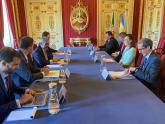 Reunión de Mondino con su par, el Ministro de Estado y Negocios Extranjeros, Paulo Rangel 