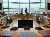 La Canciller fue recibida por Jutta Urpilainen, la Comisario de Asociaciones Internacionales de la Comisión Europea