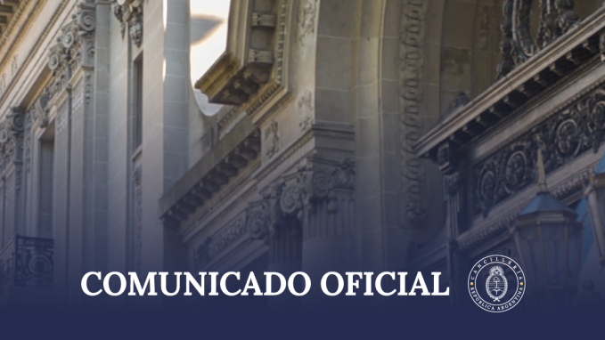 Comunicado oficial