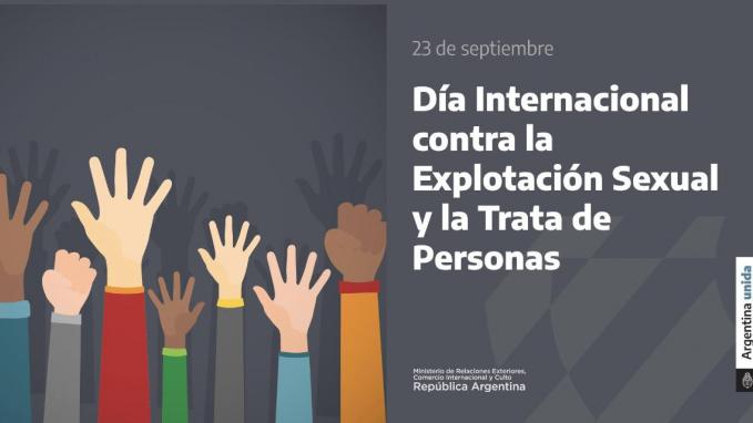 Día Internacional contra la Explotación Sexual y el Tráfico de Personas