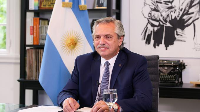 Alberto Fernández_Foro de Davos