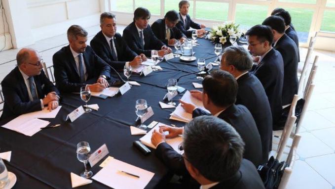 Bilateral con China – Vice Premier Hu Chunhua
