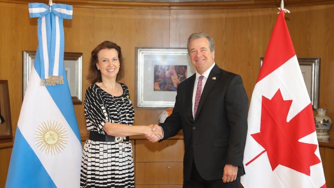 Argentina-Canada extensive work agenda