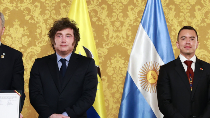 El Canciller Quirno suscribió instrumentos bilaterales con autoridades del gobierno ecuatoriano
