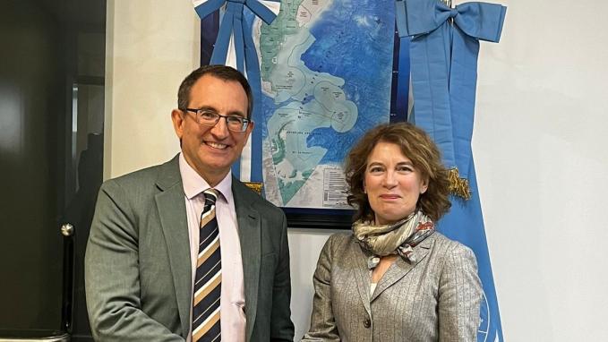 Visita del Jefe de la Subdivisión de Prevención del Terrorismo de la ONUDD