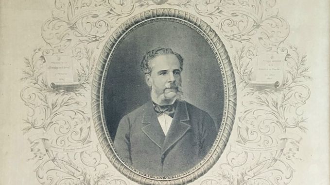Litografía original de Bernardo de Irigoyen